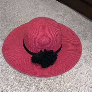 Wide derby sun hat